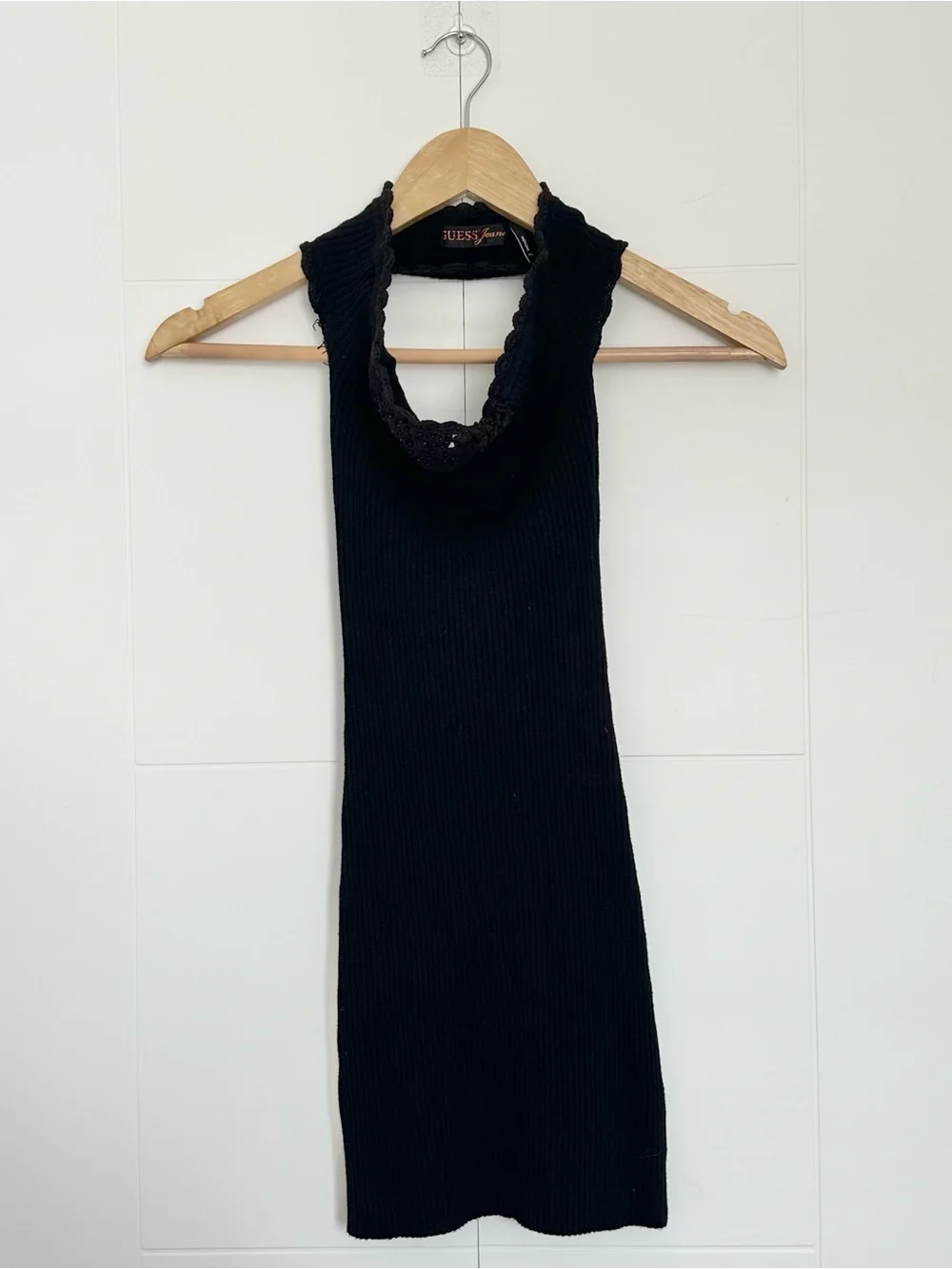 Vintage 2000s Guess halter mini dress - Picture 4 of 8
